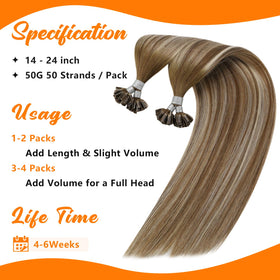 Lifestyle image of Sunny Hair extensions styled in a ponytail