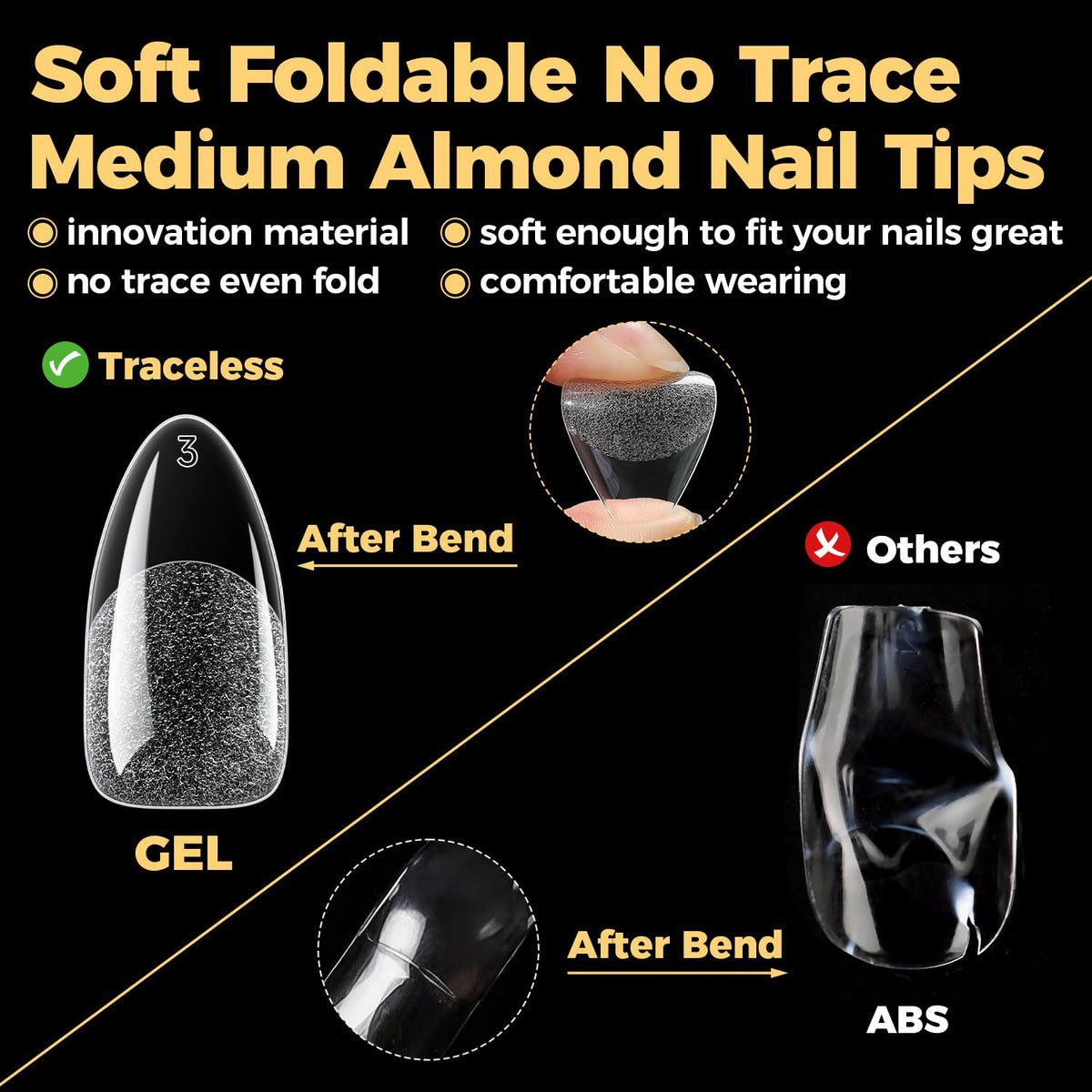 Lifestyle image of UNA GELLA nail tips applied