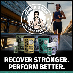 Lifestyle image of using Coach Soak products