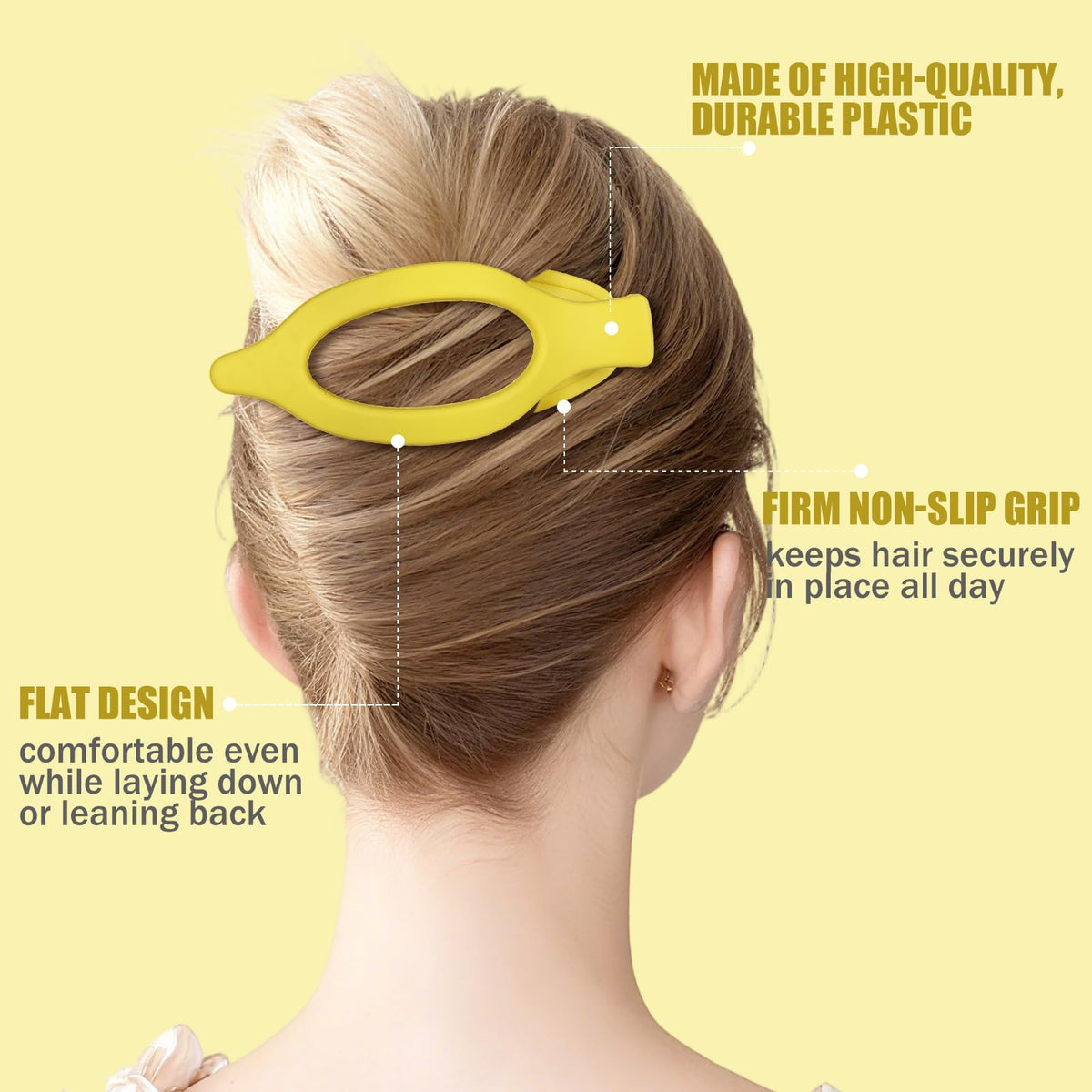 Lifestyle image of women using USDNICE Flat Hair Clips