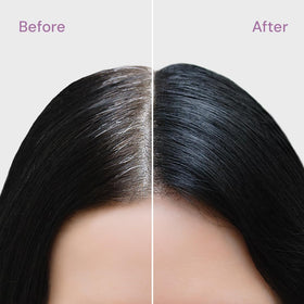 Lifestyle scene of STYLE EDIT Root Touch Up Spray in use