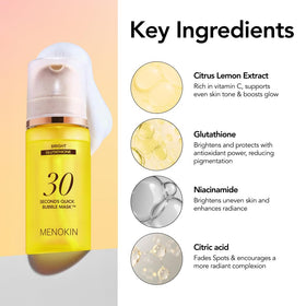 Lifestyle scene using MENOKIN 30 Seconds Bubble Mask