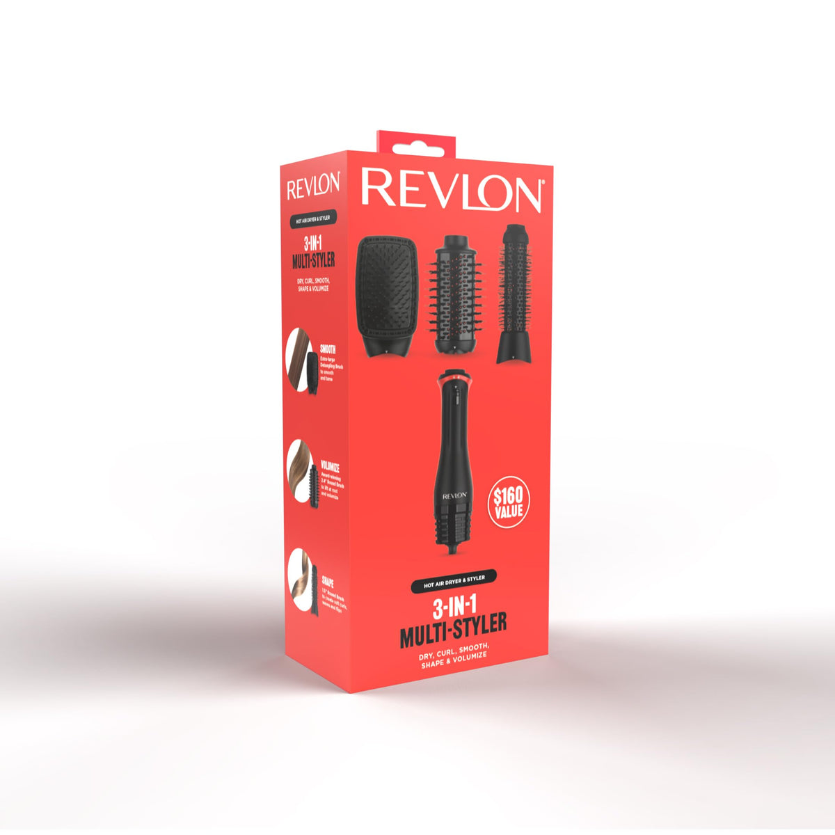 Lifestyle scene using REVLON Multi-Styler on hair