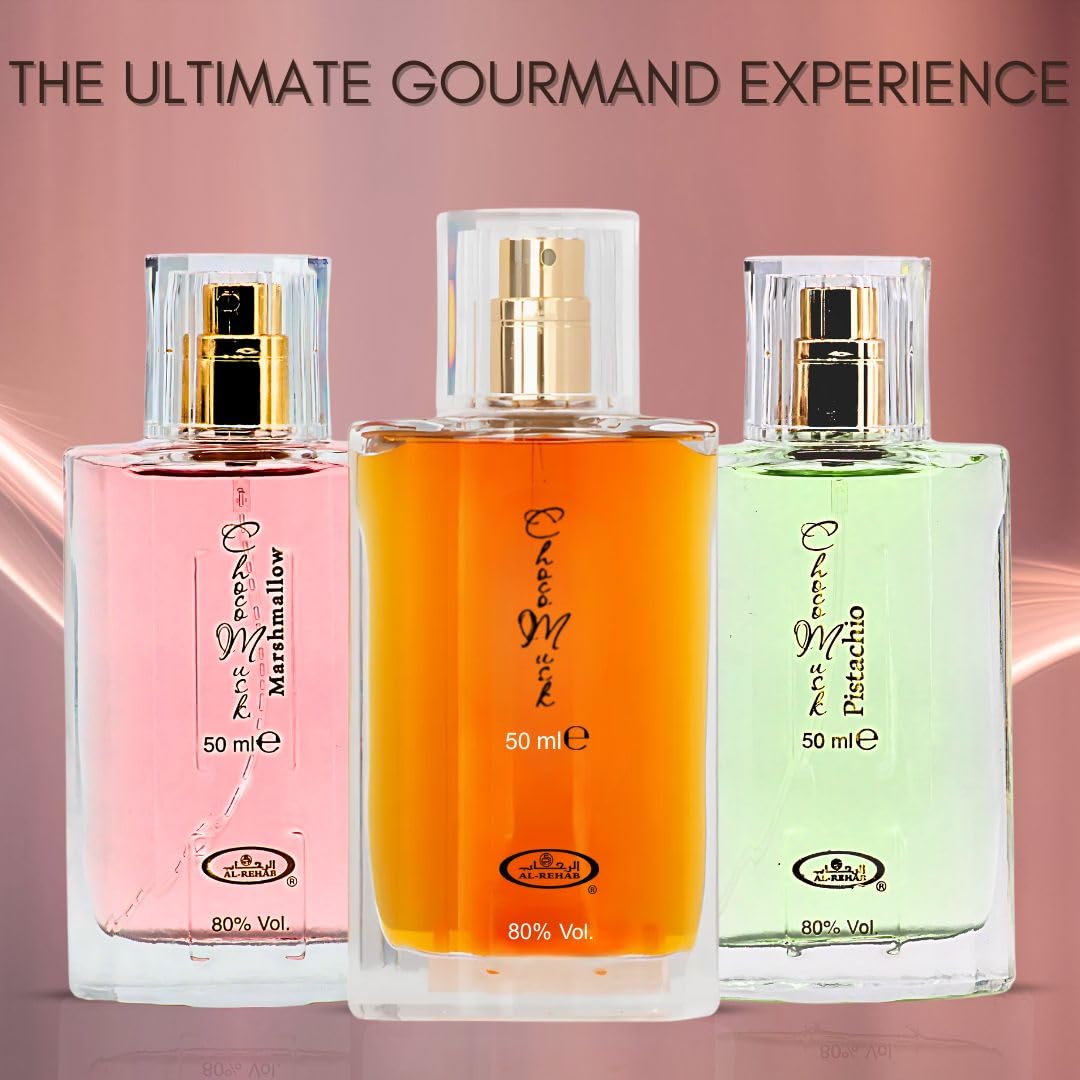 Lifestyle scene with Al-Rehab Choco Musk Perfume