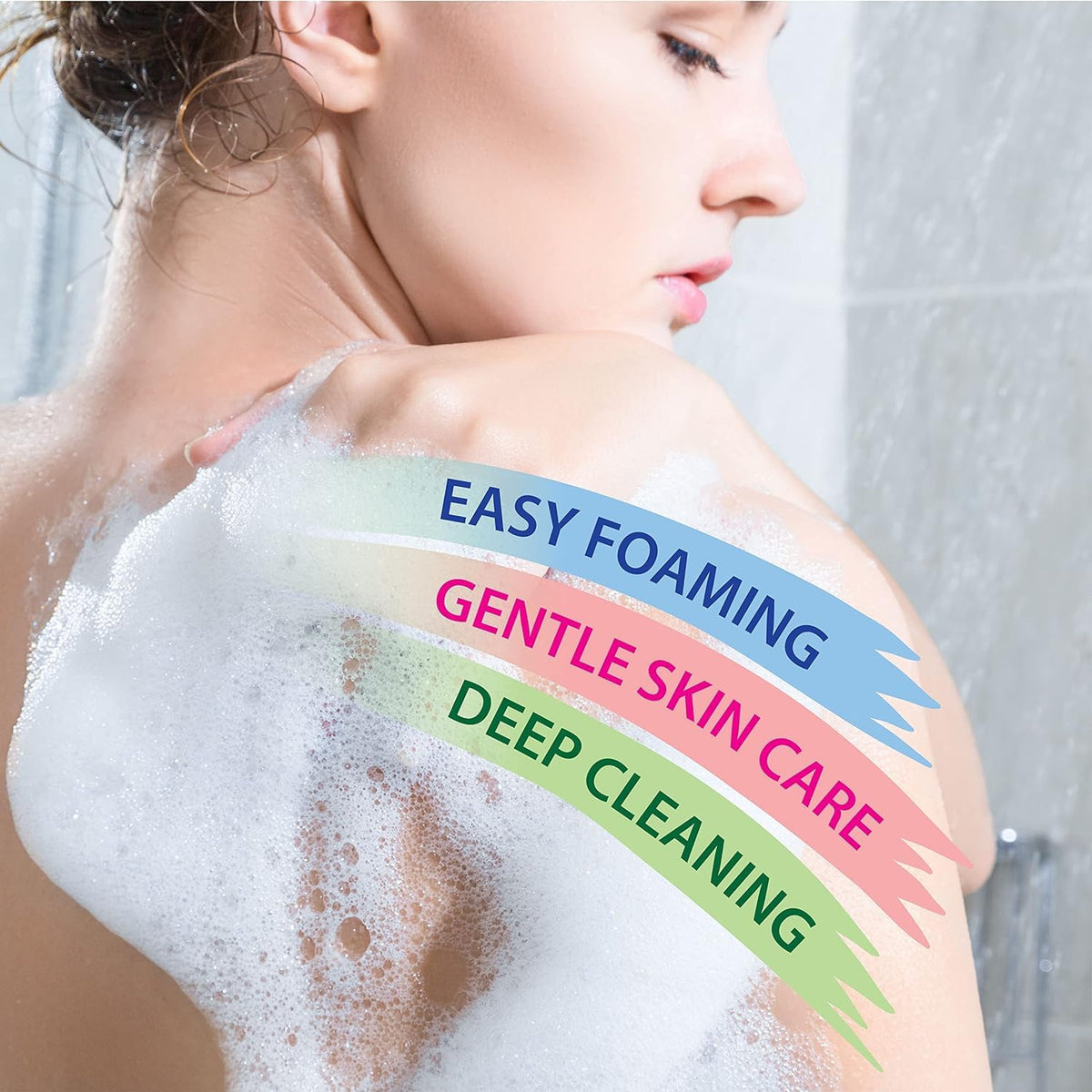 Lifestyle scene with Dead Sea Collection Tea Tree Body Wash