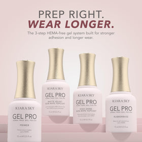 Lifestyle scene with KIARA SKY Rubber Base Gel