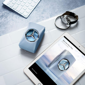 Lifestyle scene with Mercedes Benz Man Fresh in use