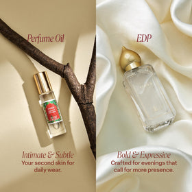 Lifestyle scene with Nemat Amber Perfume Oil Roll-On