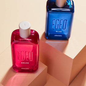 Lifestyle scene with O BOTICARIO Egeo Dolce on a vanity