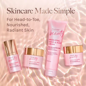 Lifestyle scene with Reserveage Nutrition Hydrating Hand & Foot Cream