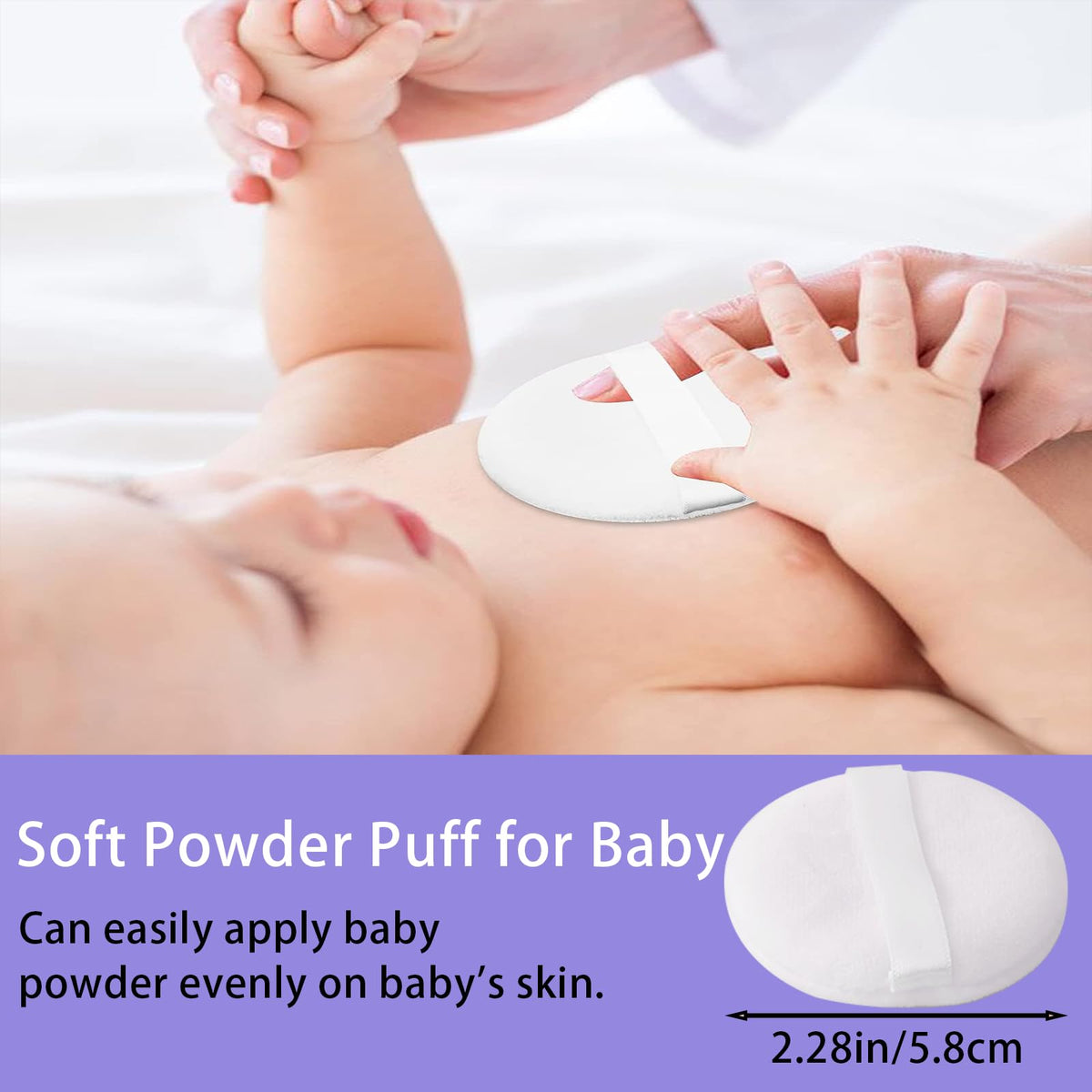 Lifestyle scene with SHIMIDO Body Powder Puff Container