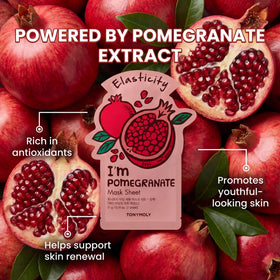 Lifestyle scene with TONYMOLY Love in Full Bloom sheet masks