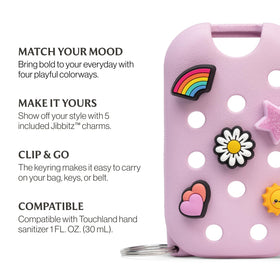 Lifestyle scene with Touchland Hand Mist Case Sugarpop Pink