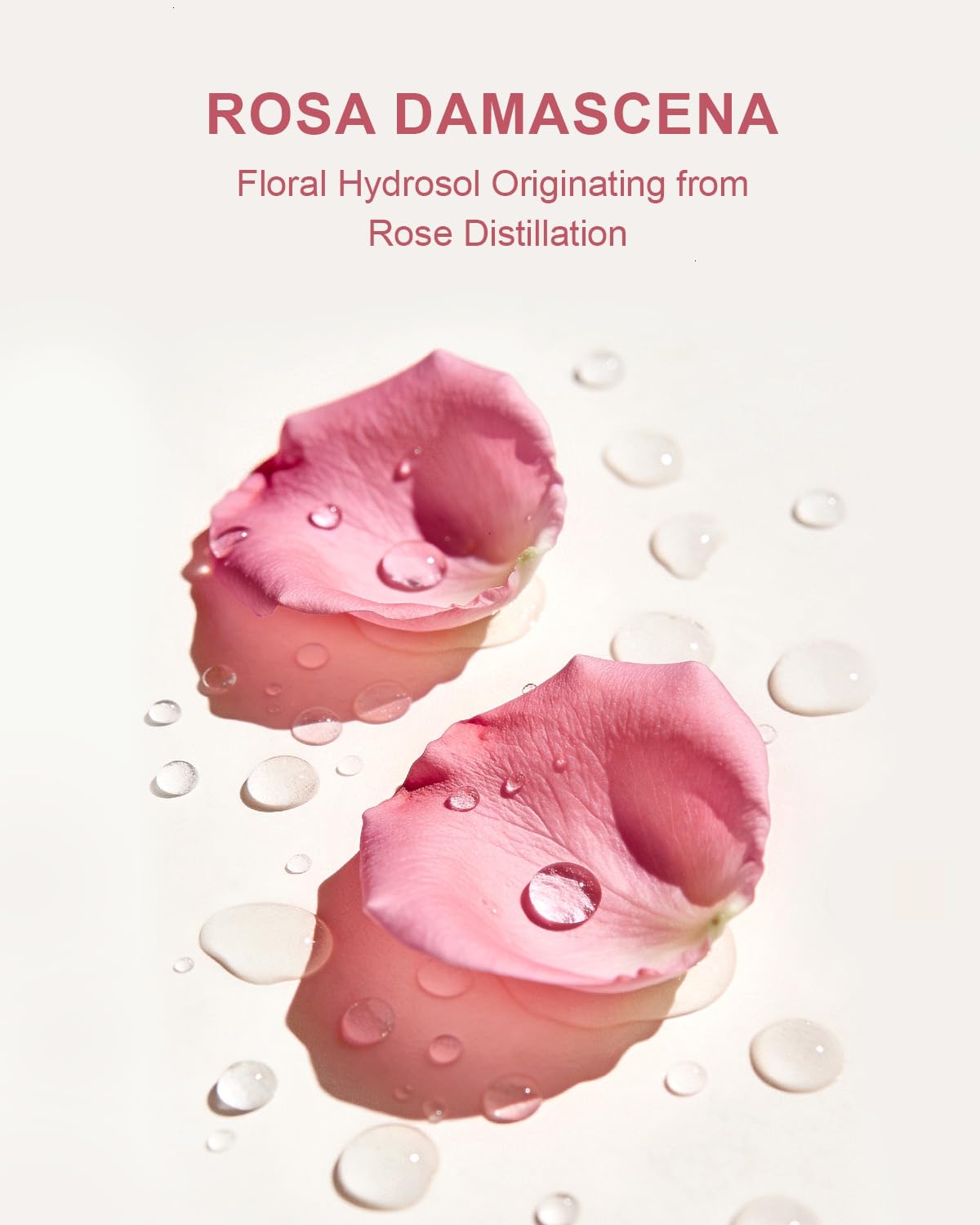 Lifestyle scene with Yoken Organic Rose Water Spray in a skincare setup