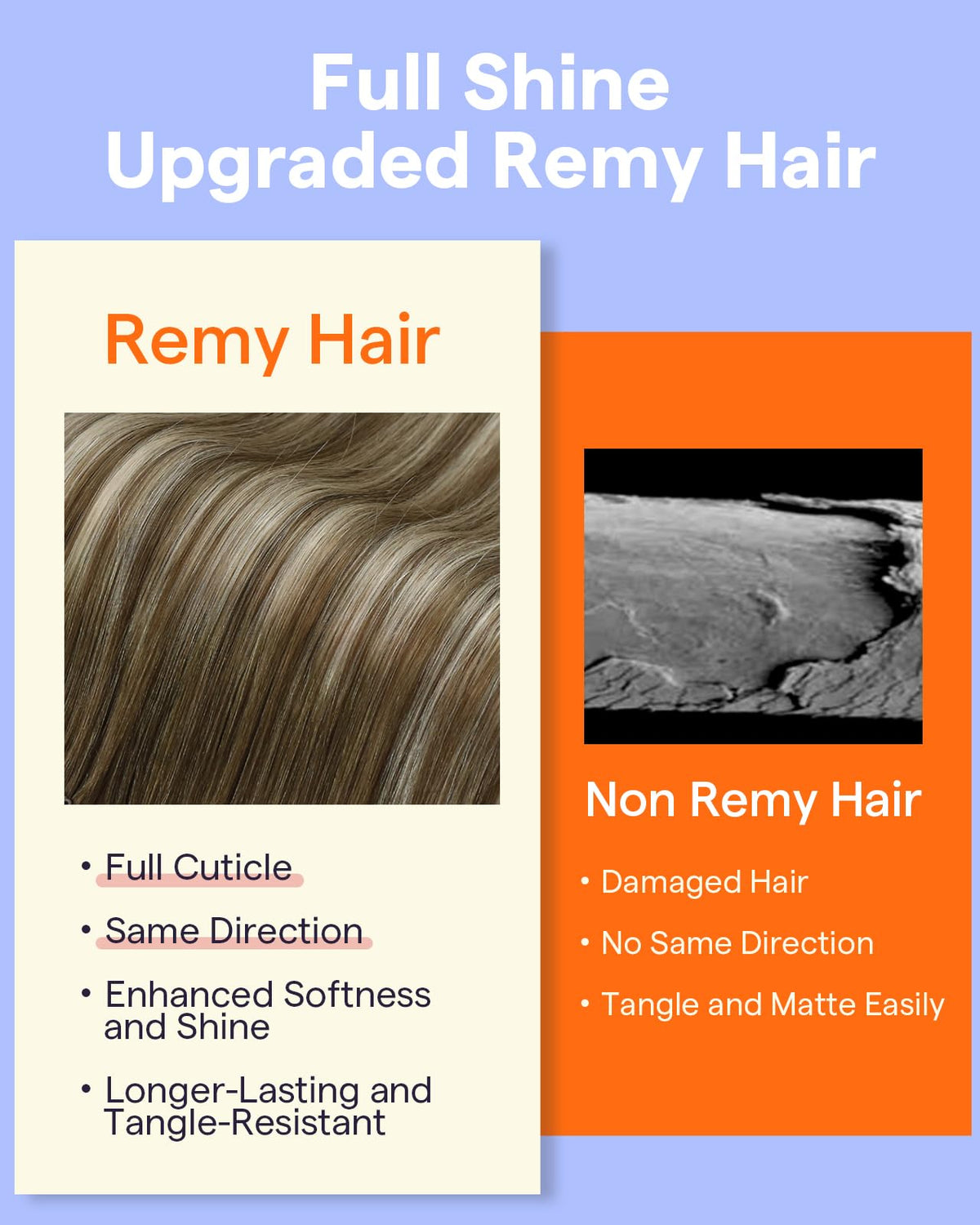 Lifestyle shot of a woman wearing Full Shine Clip in Hair Extensions outdoors
