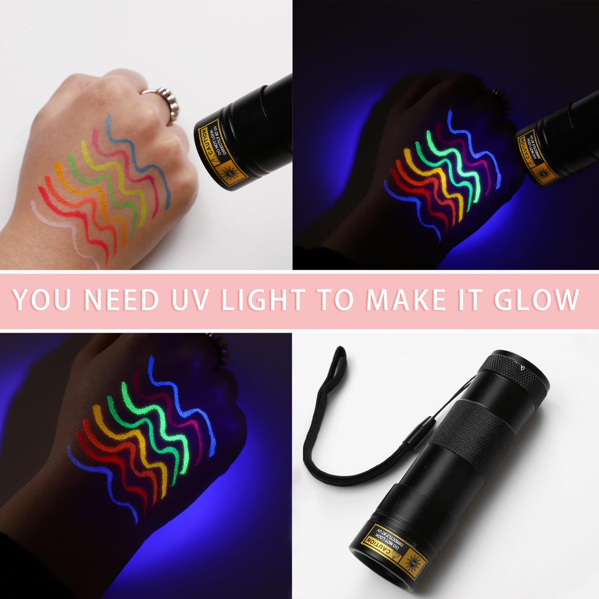 Lifestyle shot of BOBISUKA Neon Eyeliner during a festival