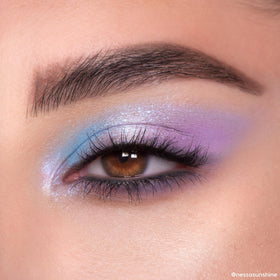 Lifestyle shot of ColourPop Eyeshadow Palette in use during makeup application