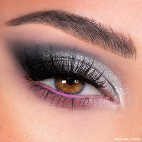 Lifestyle shot of ColourPop Stone Cold Fox Eyeshadow Palette in use