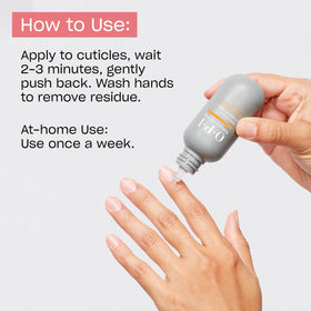 Lifestyle shot of OPI Nature Strong Cuticle Oil in use