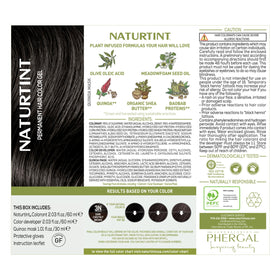 Lifestyle shot of person using Naturtint 3N hair colour