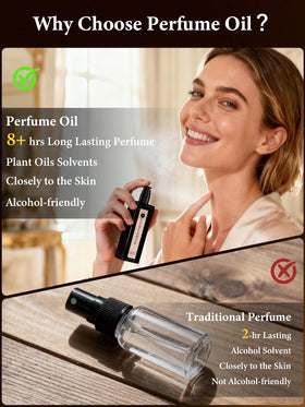 Lifestyle shot of PUREAMOR Amber Vanilla being applied
