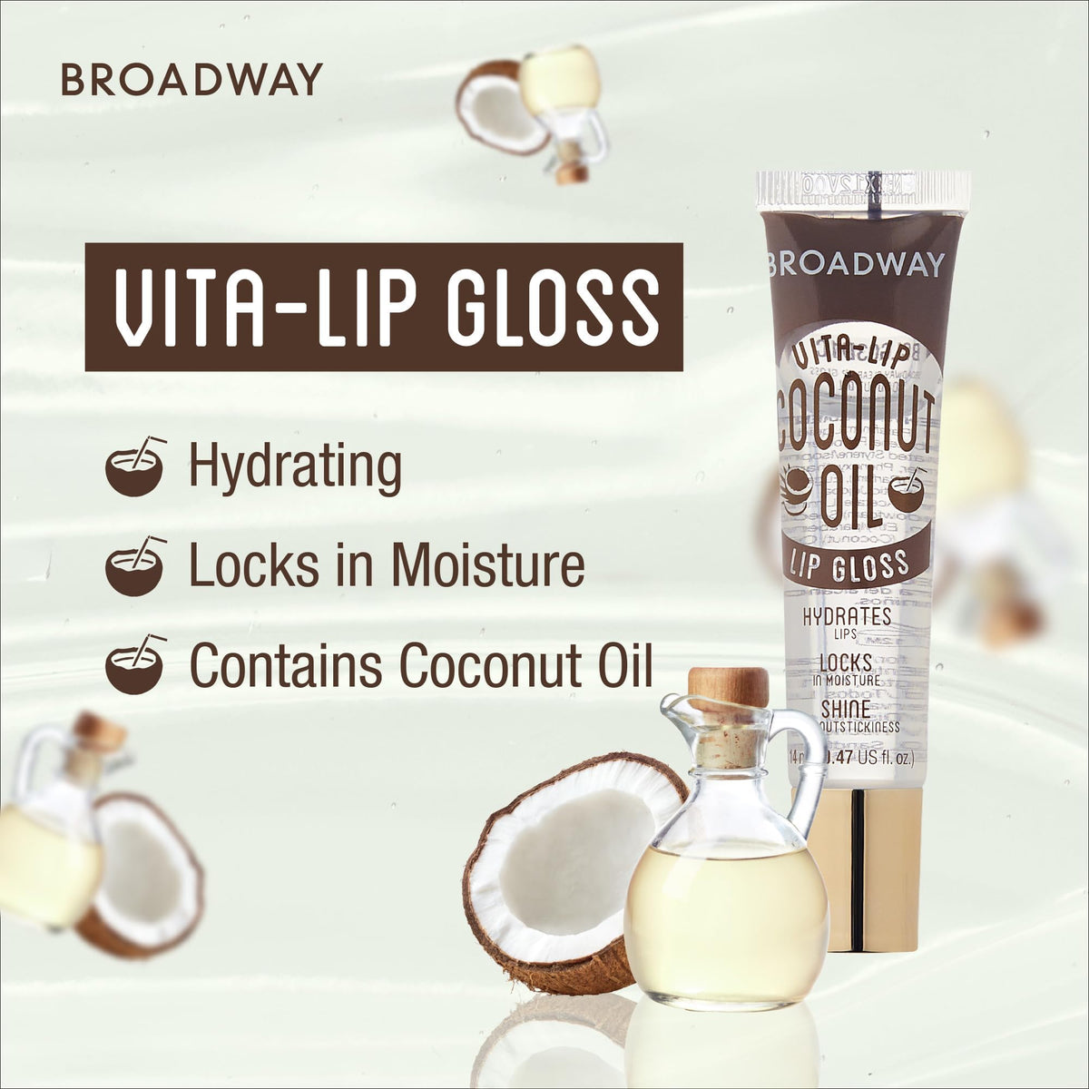 Lifestyle shot of Ruby Kisses Vita-Lip Gloss in use
