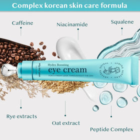 Lifestyle shot of SPRING SISTERS Under Eye Cream in use