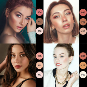 Lifestyle shot of SPRINGSKY contour palette in use