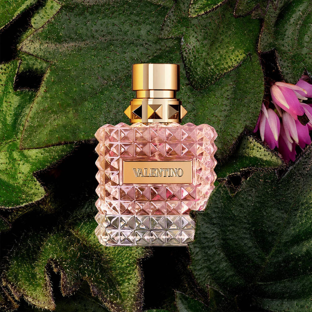 Lifestyle shot of Valentino Donna Eau De Parfum on a vanity