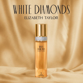 Lifestyle shot of White Diamonds Gift Set on vanity