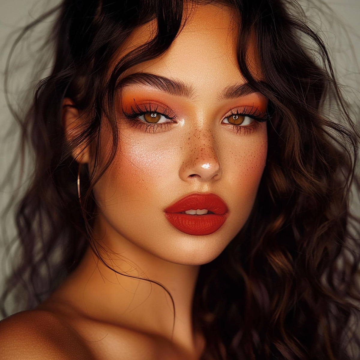 Lifestyle shot of woman applying Depuplum Matte Liquid Lipstick