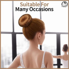 Light brown bobby pins included in Teenitor Hair Bun Maker Set