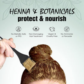 LIGHT MOUNTAIN Henna Hair Colour instruction booklet