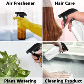 Likealot spray bottles with wide-mouth refilling feature