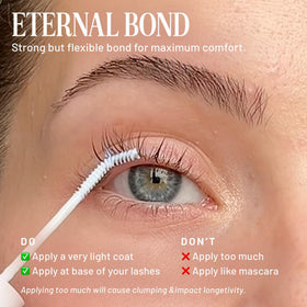 Lilac St. Eternal Bond Lash Glue 9g brush tip detail