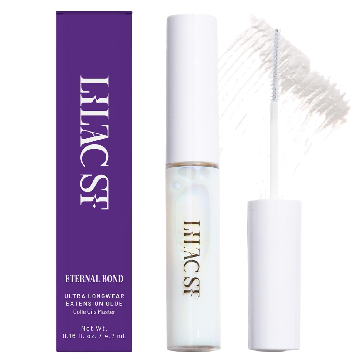 Lilac St. Eternal Bond Lash Glue 9g clear bottle front view