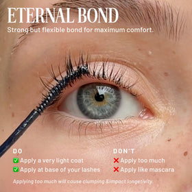 Lilac St. Eternal Bond Lash Glue black tube with brush tip