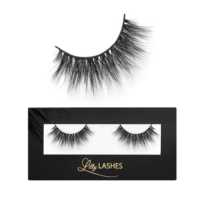 Lilly Lashes 3D Miami Faux Mink Strip Eyelashes front view