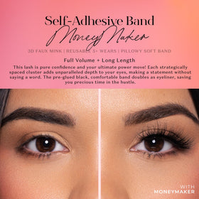 Lilly Lashes 3D Self Adhesive Eyelashes packaging