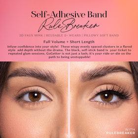 Lilly Lashes 3D Self Adhesive Eyelashes packaging