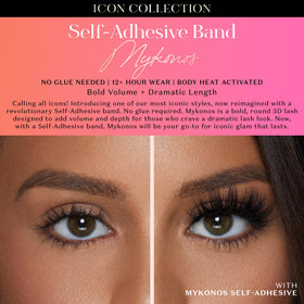 Lilly Lashes Mykonos Self Adhesive Eyelashes packaging