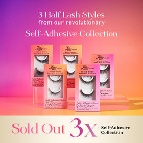 Lilly Lashes Self Adhesive Eyelashes DayDreamer on model
