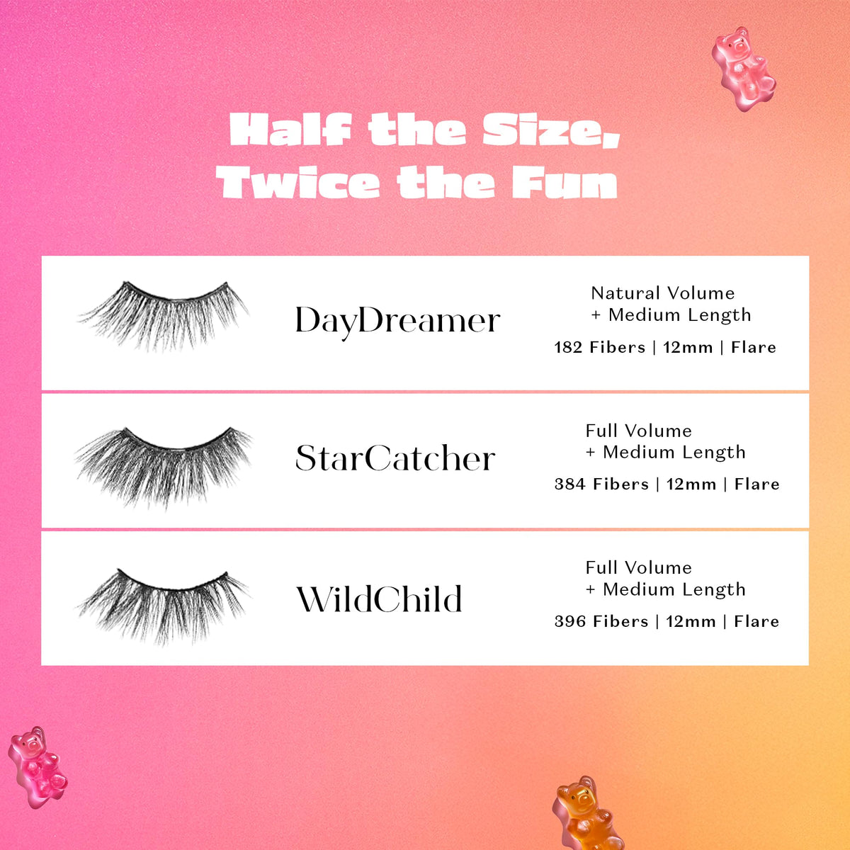 Lilly Lashes Self Adhesive Eyelashes DayDreamer with makeup tools