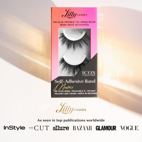 Lilly Lashes Self Adhesive Eyelashes side view