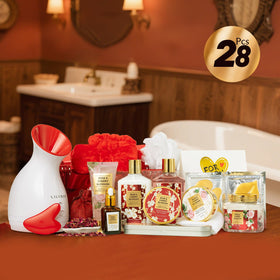 LILY ROY Bubble Bath and Bath Salt in elegant packaging