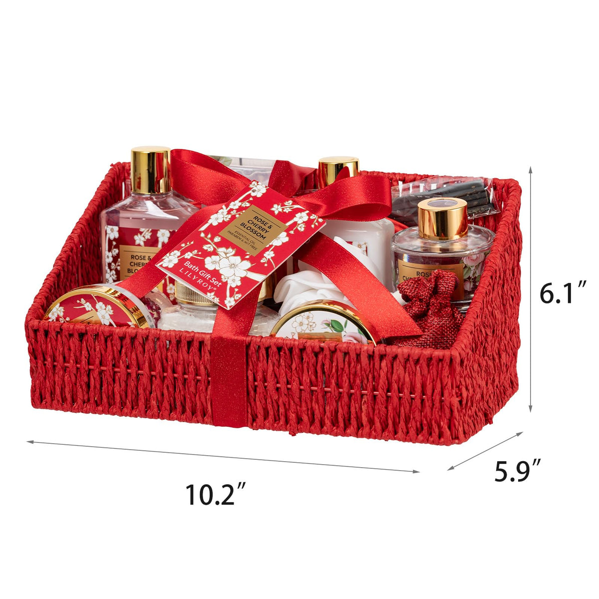LILY ROY Spa Gift Set Beautifully Presented for Gifting