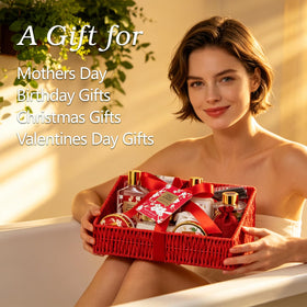 LILY ROY Spa Gift Set Shower Gel and Body Lotion Close-Up