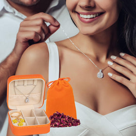 LILY ROY spa kit with orange and mango scent products