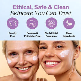 LilyAna Naturals Eye Cream 40g in hand for application