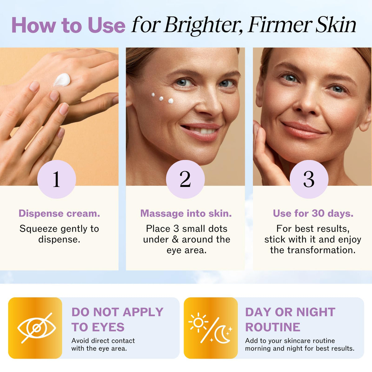 LilyAna Naturals Eye Cream with natural ingredients